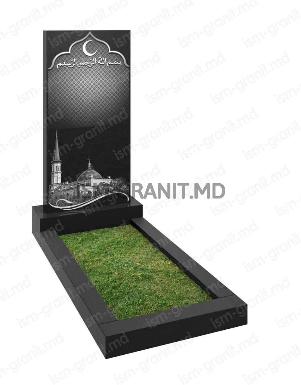 Заказать памятник с гравировкой в Молдове и Приднестровье MONUMENT CU GRAVURĂ SG.0219