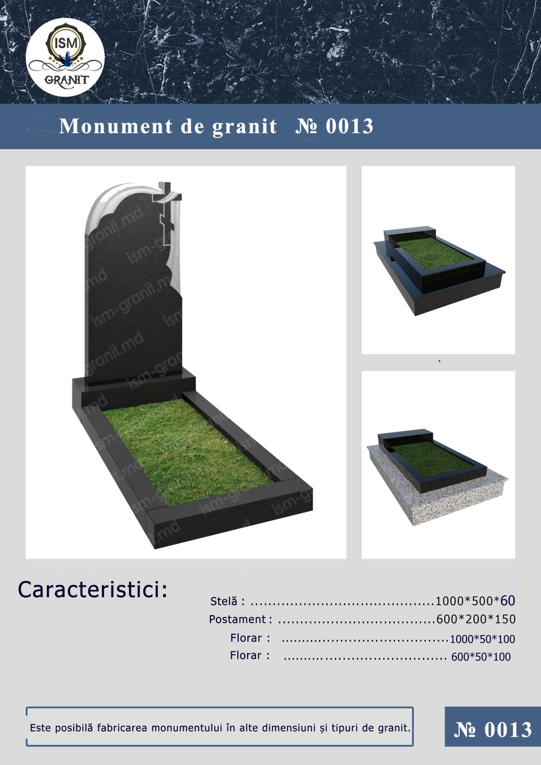 13 MONUMENT PE MORMÂNT GP.0013