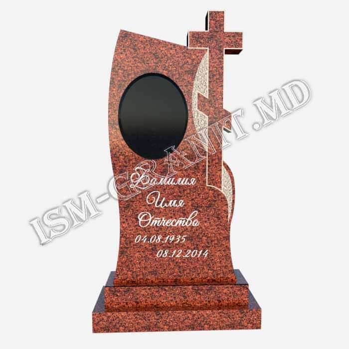 19-0 ПАМЯТНИК ИЗ ЛЕЗНИКОВСКОГО ГРАНИТА LG.0595