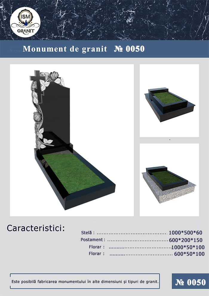 50 MONUMENT PE MORMÂNT GP.0050